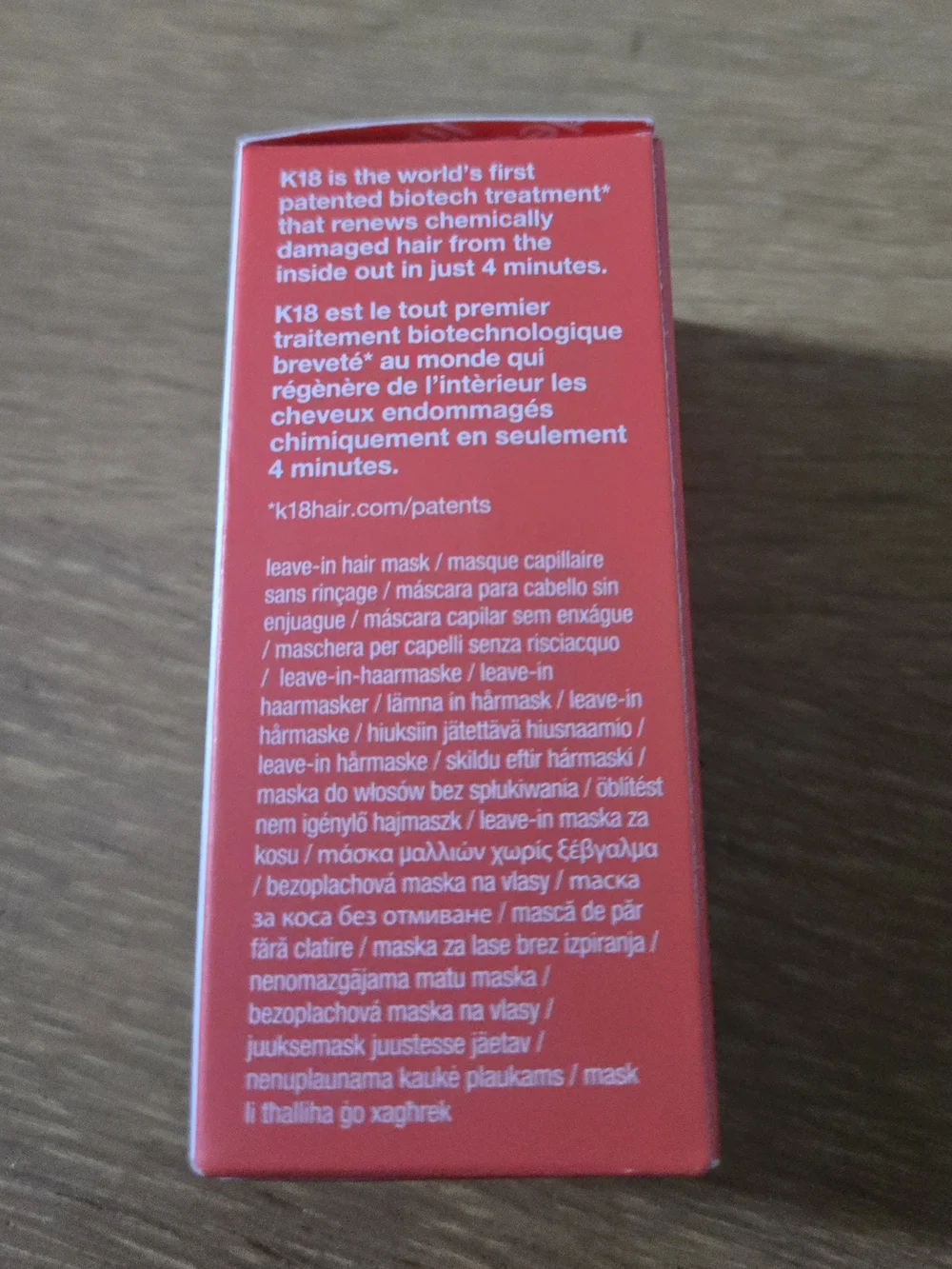 Brand New K18 Leave-In Molecular Repair Hair Mask 15ml Authentic